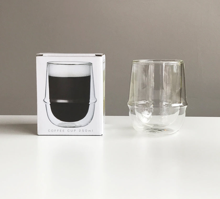 Kinto Glass coffee cup 250ml